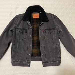 Levi's sherpa-lined jean jacket